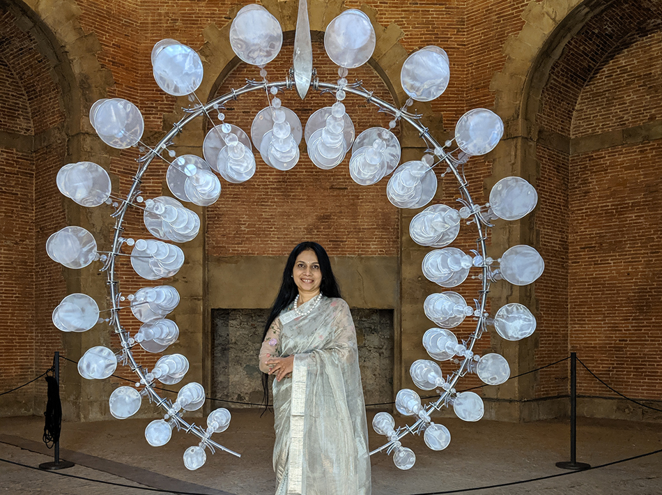 Sangeetha Abhay In Florence Biennale Anthony Howe