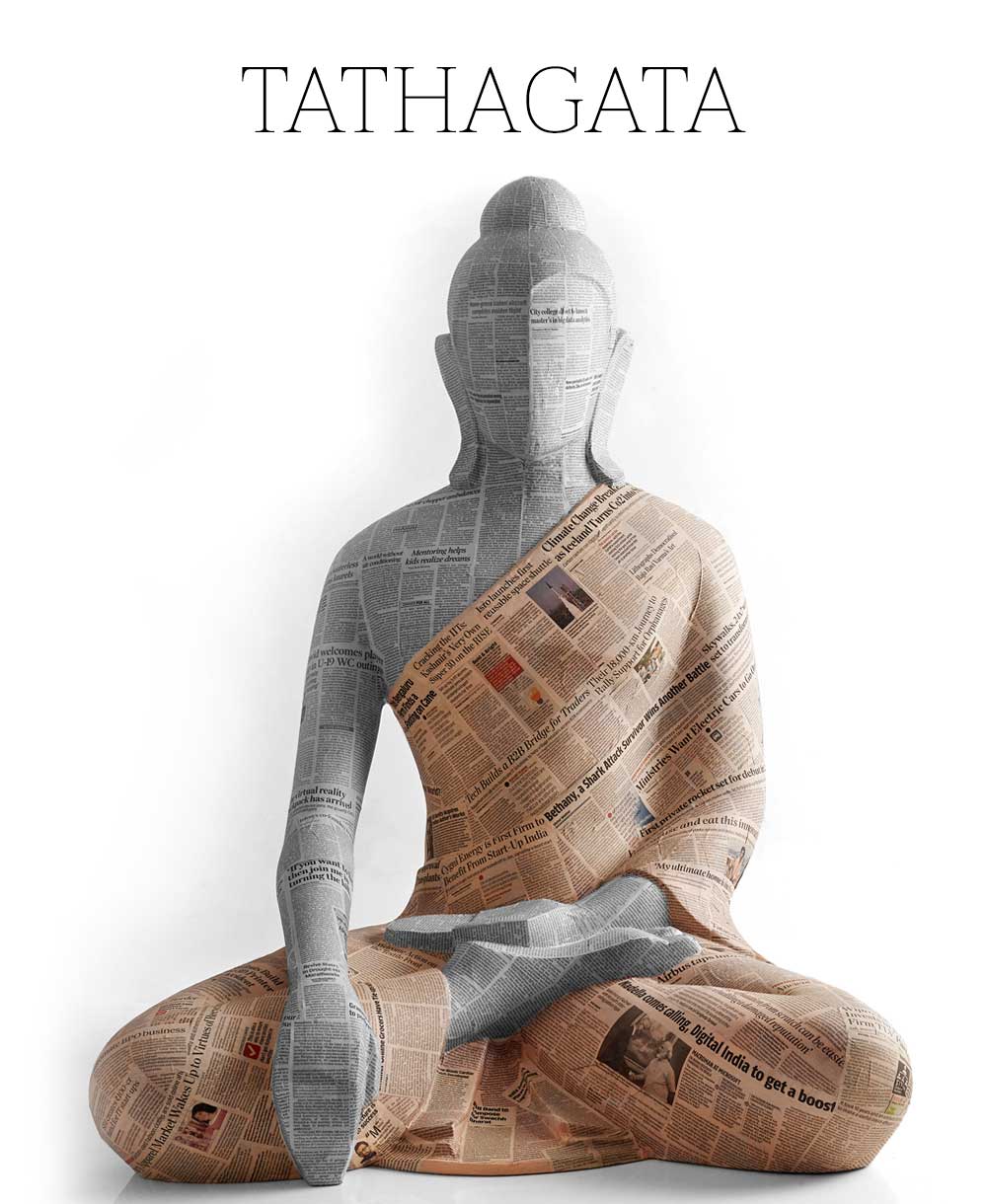 Buddha Bhoomi Tathagata Sculpture Mobile in Florence Biennale - Sangeetha Abhay
