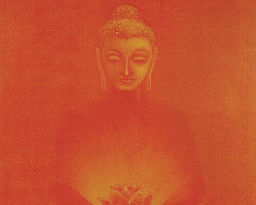 Buddha Painting - The Glow Thumbnail