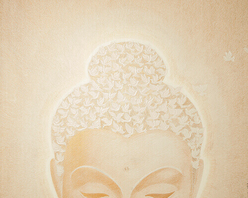 Buddha Painting - True being Thumbnail